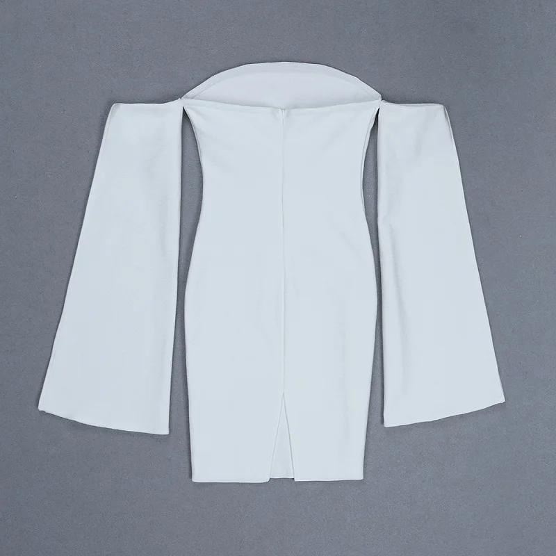 Off the Shoulder Bandage Dress Elegant Celebrity Fashion Night Club Party Dresses Sexy Women Bodycon White Dress
Off the Shoulder Bandage Dress Elegant Celebrity Fashion Night Club Party Dresses Sexy Women Bodycon White Dress