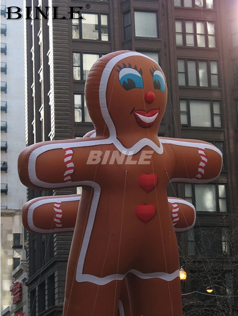Factory direct sale 5m 16ftH high quality christmas decoration outdoor giant inflatable Gingerbread Man for parade
Factory direct sale 5m 16ftH high quality christmas decoration outdoor giant inflatable Gingerbread Man for parade