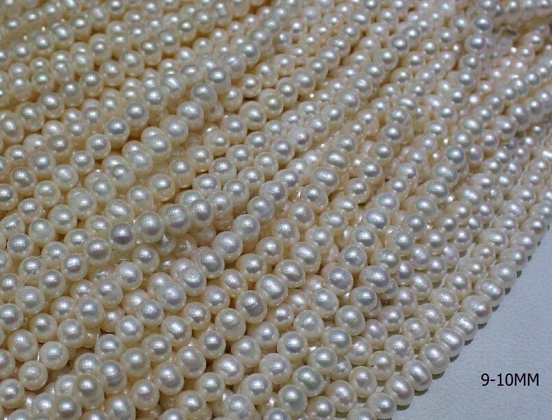 Wholesale Real Pearl Bead 9-10mm 15'' White Natural Freshwater Pearl Loose Bead Free Shipping Handmade Gift
Wholesale Real Pearl Bead 9-10mm 15'' White Natural Freshwater Pearl Loose Bead Free Shipping Handmade Gift