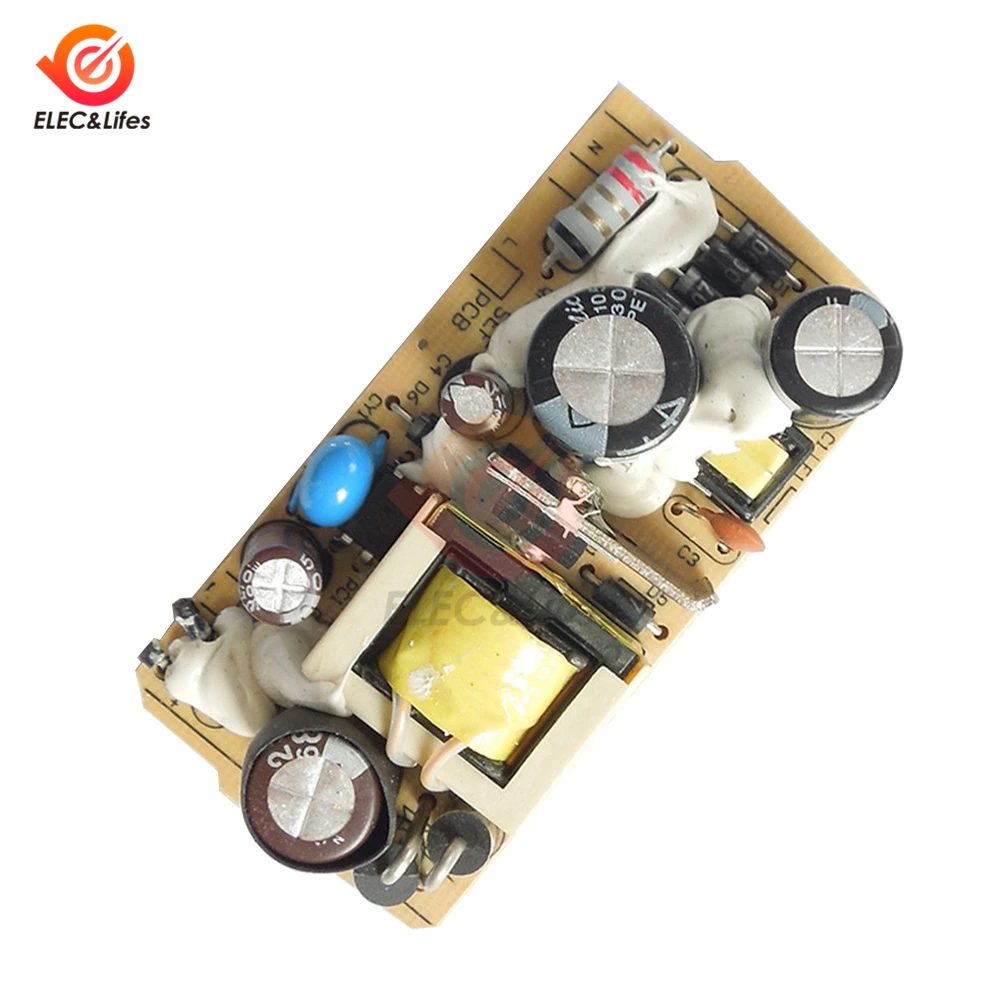 AC-DC Transformer 12V 1A Switching Power Supply Module 100-240V 50/60Hz Electronic DIY PCB Bare Board Voltage Regulator module
AC-DC Transformer 12V 1A Switching Power Supply Module 100-240V 50/60Hz Electronic DIY PCB Bare Board Voltage Regulator module