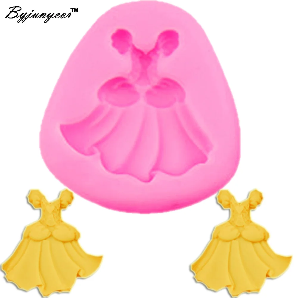 Byjunyeor C103-2 Mini Dress UV Resin Silicone Mold Fondant Chocolate Candy Lollipop Crystal Epoxy Soft Clay Bake Tools
Byjunyeor C103-2 Mini Dress UV Resin Silicone Mold Fondant Chocolate Candy Lollipop Crystal Epoxy Soft Clay Bake Tools