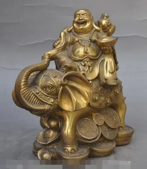 Free shipping S00605 china buddhism bronze wealth Elephant coin gold bag happy laugh Maitreya Buddha
Free shipping S00605 china buddhism bronze wealth Elephant coin gold bag happy laugh Maitreya Buddha
