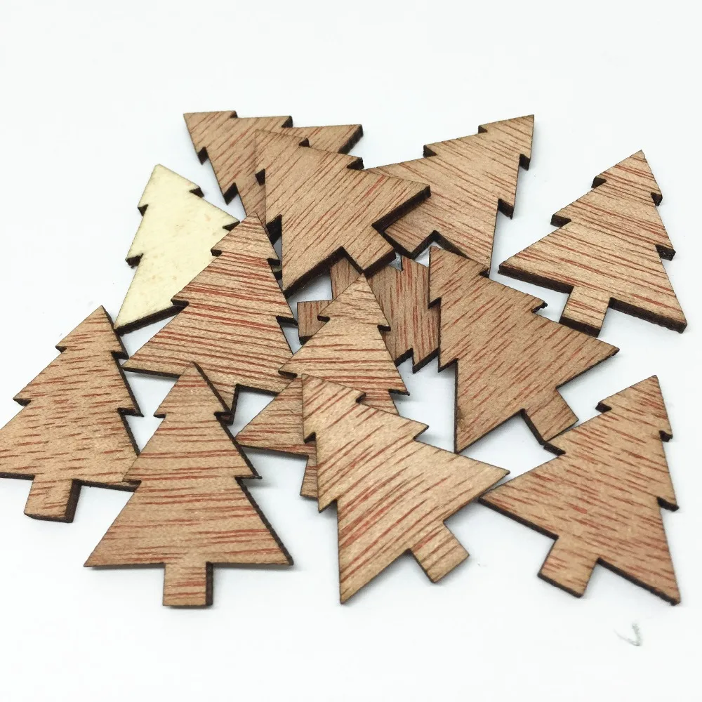 100pcs Brown Wood Christmas Tree Embellishments Confetti Chips Crafts Home Xmas Tree Decorations 25mm
100pcs Brown Wood Christmas Tree Embellishments Confetti Chips Crafts Home Xmas Tree Decorations 25mm