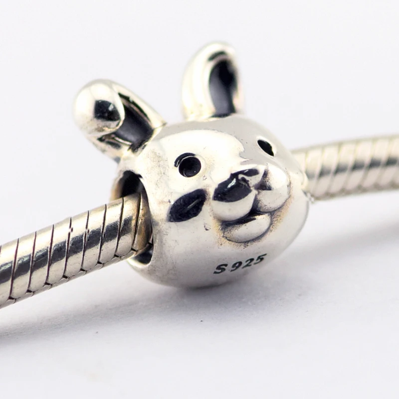 Fits Europe Charms Bracelets 100% 925 Sterling Silver Jewelry Remarkable Rabbit Beads Free Shipping
Fits Europe Charms Bracelets 100% 925 Sterling Silver Jewelry Remarkable Rabbit Beads Free Shipping