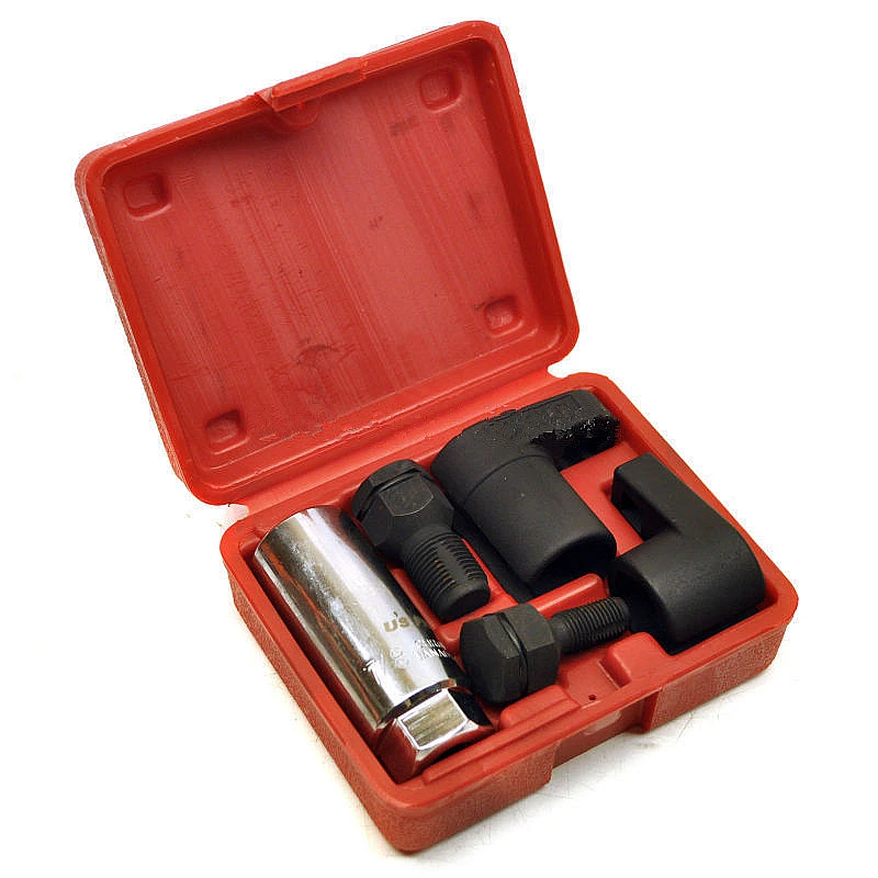 Wholesale High Quality 1Set 5Pc Car Oxygen Sensor Socket Tool Thread Repair Chaser Set Auto Repair Tools BT3239182
Wholesale High Quality 1Set 5Pc Car Oxygen Sensor Socket Tool Thread Repair Chaser Set Auto Repair Tools BT3239182