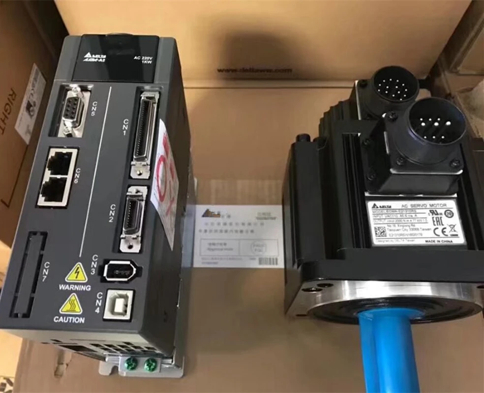 ECMA E11310SS + ASD A2 1021 M тормозная открытая рама для серводвигателя переменного тока 1