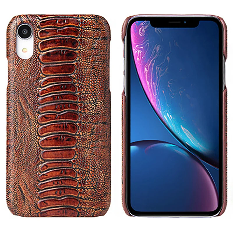LANGSIDI Genuine leather ostrich Grain phone case for iPhone x 12 pro max Luxury shell cover for iPhone 11 pro max xs sr xs max
LANGSIDI Genuine leather ostrich Grain phone case for iPhone x 12 pro max Luxury shell cover for iPhone 11 pro max xs sr xs max