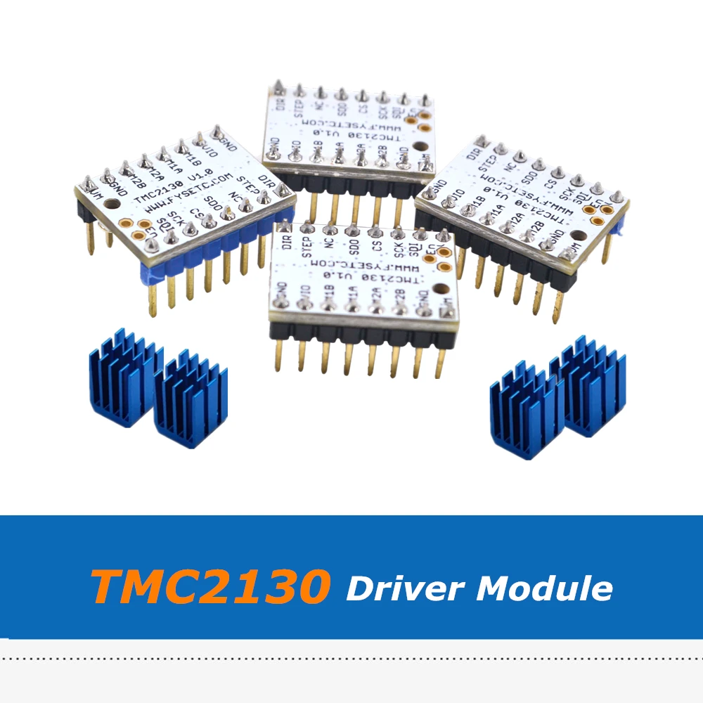 4pcs/lot 3D Printer Parts Mute TMC2130 Stepper Motor Driver Module For Ramps Lerdge Board
4pcs/lot 3D Printer Parts Mute TMC2130 Stepper Motor Driver Module For Ramps Lerdge Board