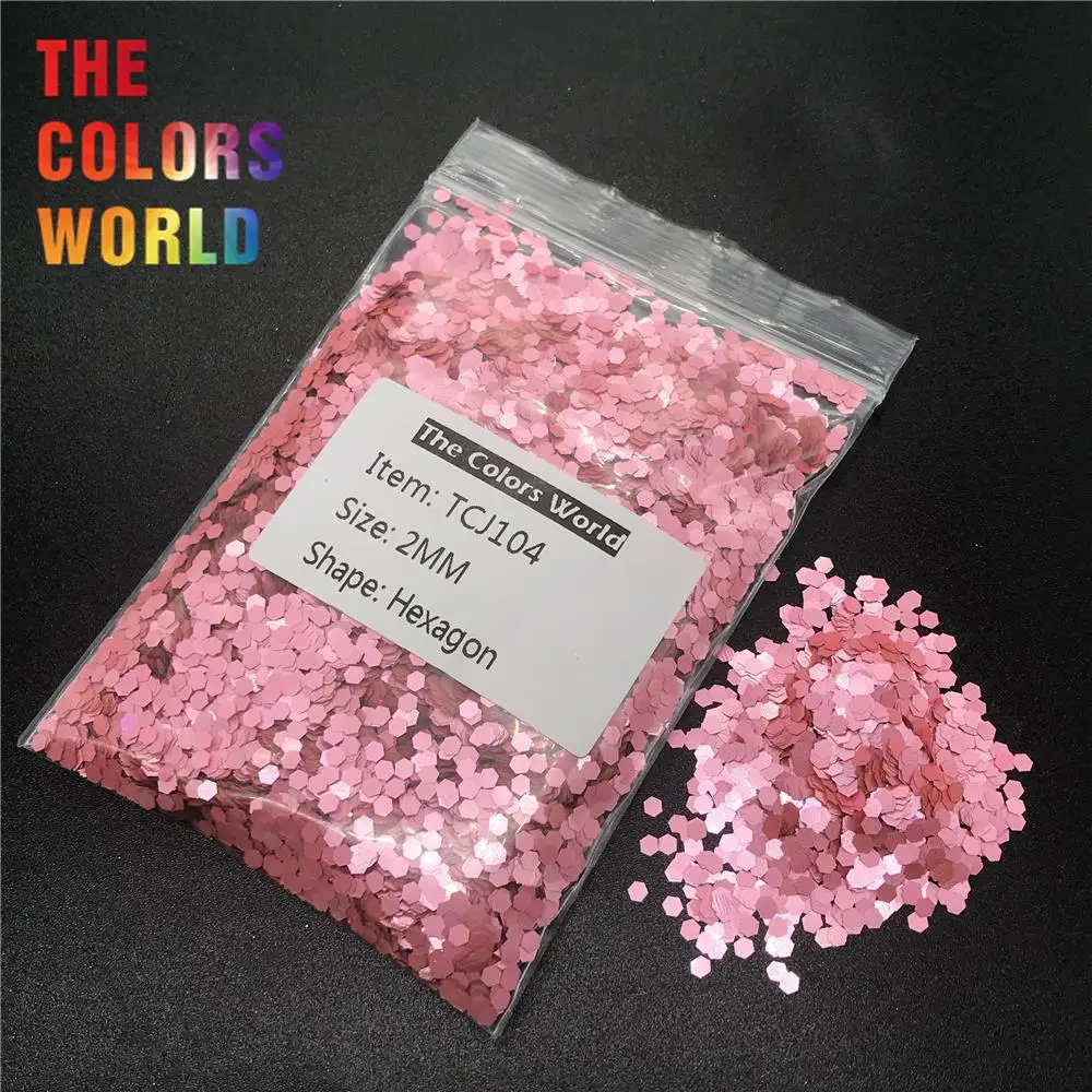 TCJ104 Pearlescent Matte Light Deep Pink Color Hexagon Shape Nail Glitter Nail Art Decorations Makeup Facepaint DIY Accessorie
TCJ104 Pearlescent Matte Light Deep Pink Color Hexagon Shape Nail Glitter Nail Art Decorations Makeup Facepaint DIY Accessorie