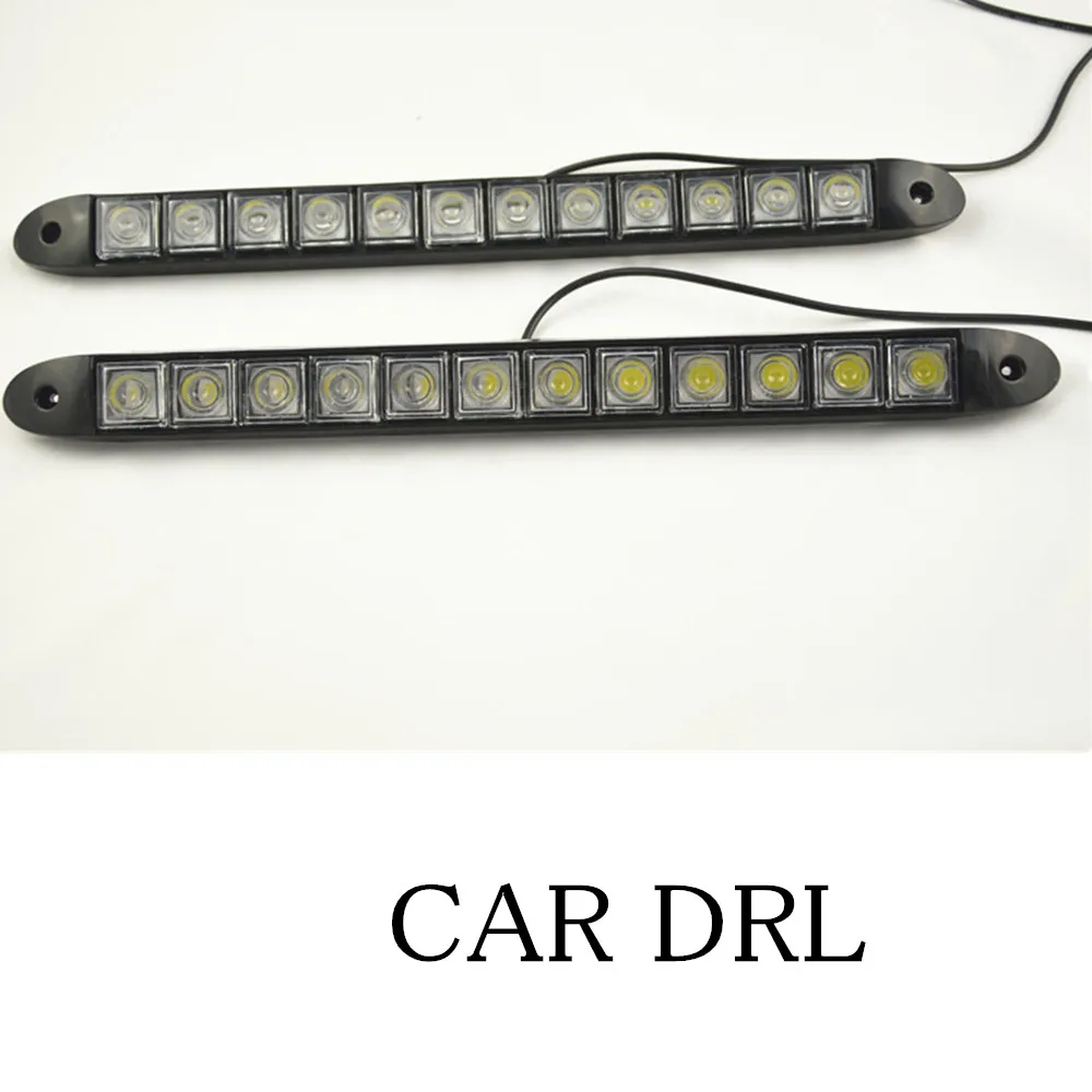 wholesale DC12V-24V Running light high brightness waterproof car lamp 2pcs/set 12 LED white car light 12W
wholesale DC12V-24V Running light high brightness waterproof car lamp 2pcs/set 12 LED white car light 12W