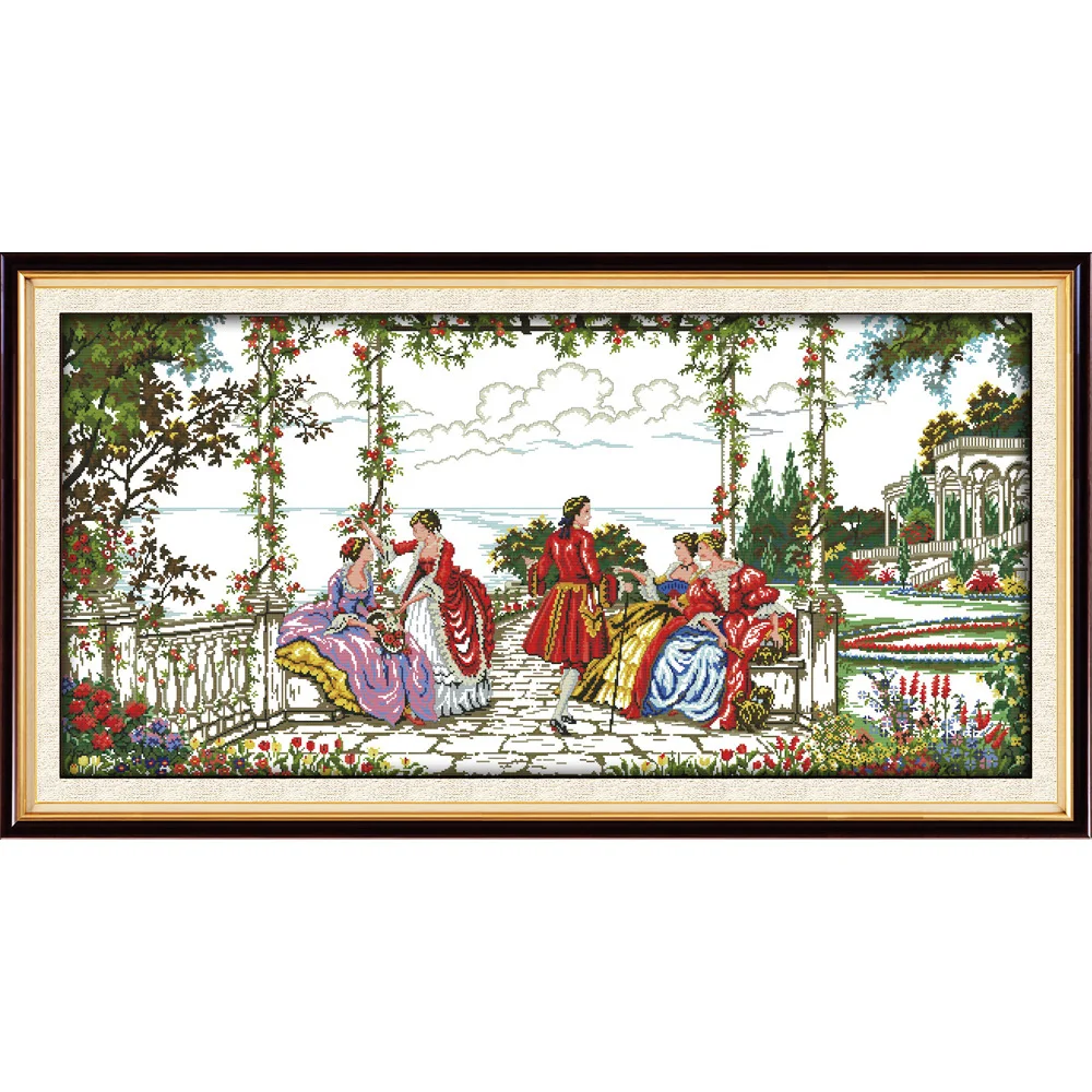 Everlasting Love Aristocratic Life Chinese Cross Stitch Kits Ecological Cotton Printed 14CT 11CT DIY Wedding Decoration For Home
Everlasting Love Aristocratic Life Chinese Cross Stitch Kits Ecological Cotton Printed 14CT 11CT DIY Wedding Decoration For Home