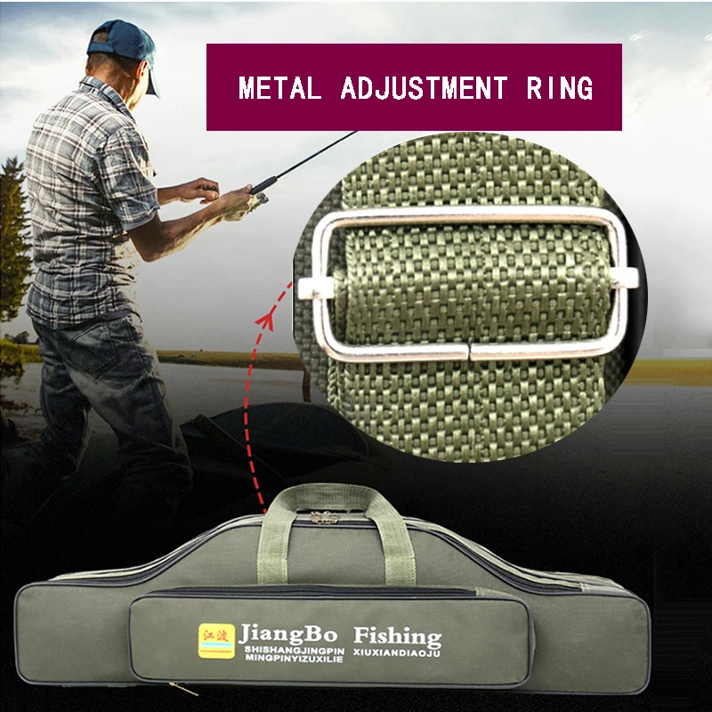 2018 Hot Length 90cm Portable 2-3layers Fishing Rod Big Belly Bags Fishing Bag Folding Pole Fishing Tackle Tools Storage Bag
2018 Hot Length 90cm Portable 2-3layers Fishing Rod Big Belly Bags Fishing Bag Folding Pole Fishing Tackle Tools Storage Bag