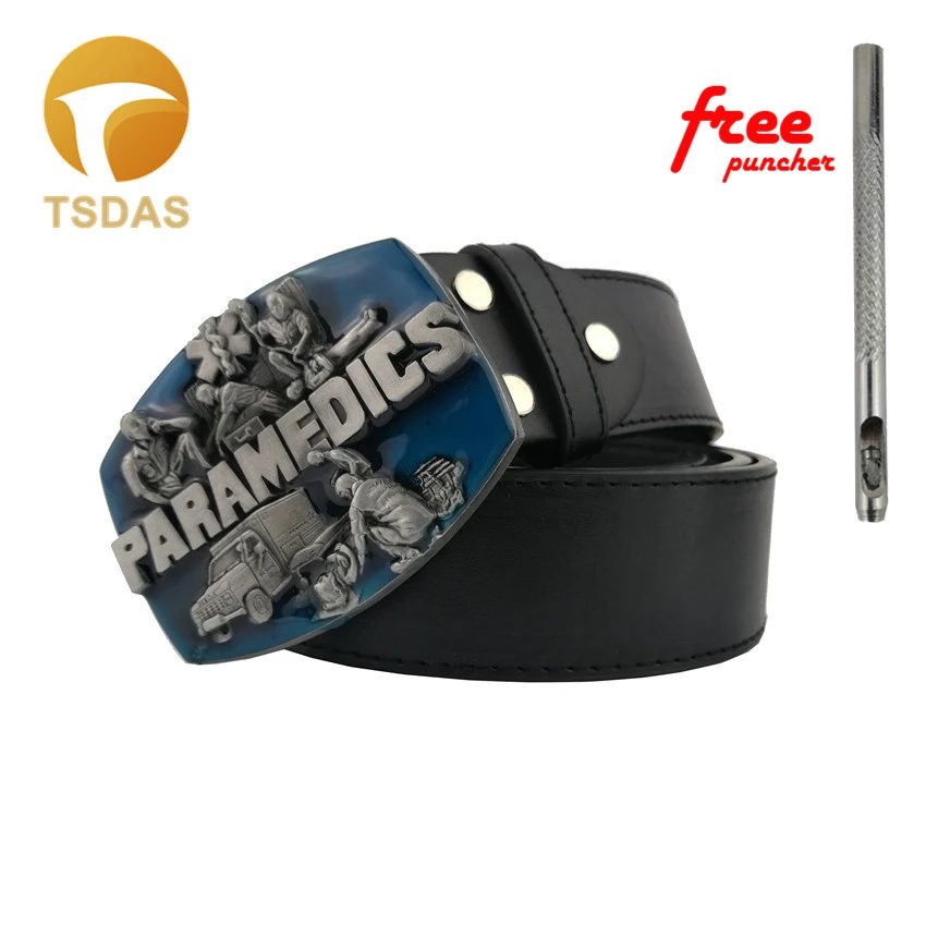3D PARAMEDICS Metal Belt Buckle with Leather Belt Fashion Silver Belt Buckle Head Men Women Jeans Accessories
3D PARAMEDICS Metal Belt Buckle with Leather Belt Fashion Silver Belt Buckle Head Men Women Jeans Accessories