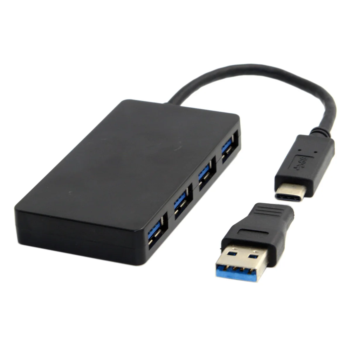 USB 3.1 Type-C USB-C & USB 3.0 Combo 4 Port Hub For Laptop & Computer Support Windows 8 MacOS
USB 3.1 Type-C USB-C & USB 3.0 Combo 4 Port Hub For Laptop & Computer Support Windows 8 MacOS