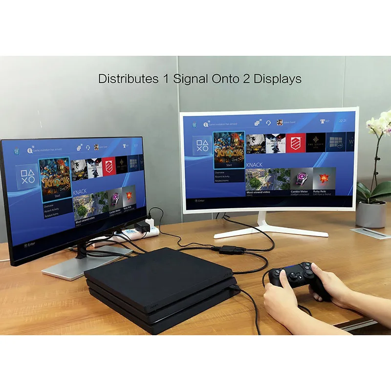 Новый HDMI 1080p 4K 1x2 HDCP 3D сплиттер Мощность разделитель усилителя сигнала для HDTV DVD PS3 Xbox DOM668
Новый HDMI 1080p 4K 1x2 HDCP 3D сплиттер Мощность разделитель усилителя сигнала для HDTV DVD PS3 Xbox DOM668