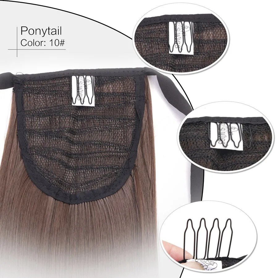 Neitsi Straight Long Clip In Hair Tail False Hair Ponytail Hairpiece With Hairpins Synthetic Hair 10#
Neitsi Straight Long Clip In Hair Tail False Hair Ponytail Hairpiece With Hairpins Synthetic Hair 10#