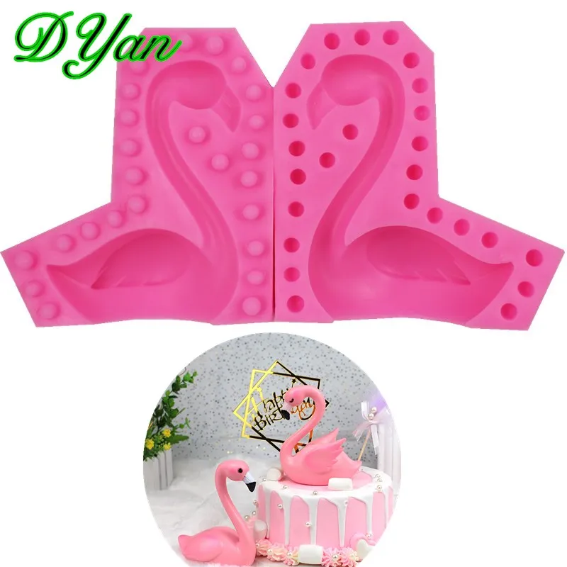 DIY Фламинго Fondant (сахарная) пресс-форма для торта формы шоколада 3D Фламинго торт инструмент для украшения выпечки A1713
DIY Фламинго Fondant (сахарная) пресс-форма для торта формы шоколада 3D Фламинго торт инструмент для украшения выпечки A1713