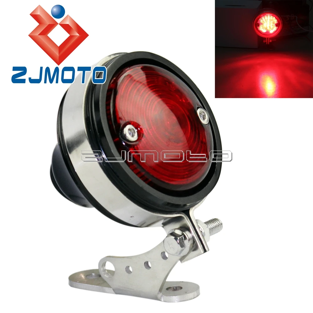 Cafe Racer Round 2.6'' LED Tail Light Stop Lamp For Harley Sportster Dyna Softail FXD FLST Bobber Honda CB Red Light Taillight
Cafe Racer Round 2.6'' LED Tail Light Stop Lamp For Harley Sportster Dyna Softail FXD FLST Bobber Honda CB Red Light Taillight