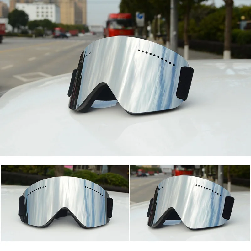 Ski Goggles Spherical PC Lens Frameless Anti-fog UV400 Ski Glasses for Men Women Outdoor Sports Skiing Snow Eyewear
Ski Goggles Spherical PC Lens Frameless Anti-fog UV400 Ski Glasses for Men Women Outdoor Sports Skiing Snow Eyewear