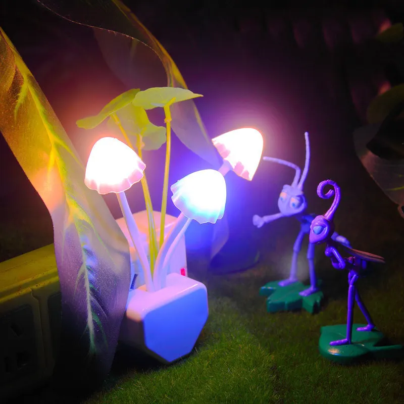 LED Night Light Mini EU Plug Light Sensor Control ON/OFF Novelty flower Bedroom lamp For Baby kids Romantic Light home decor
LED Night Light Mini EU Plug Light Sensor Control ON/OFF Novelty flower Bedroom lamp For Baby kids Romantic Light home decor