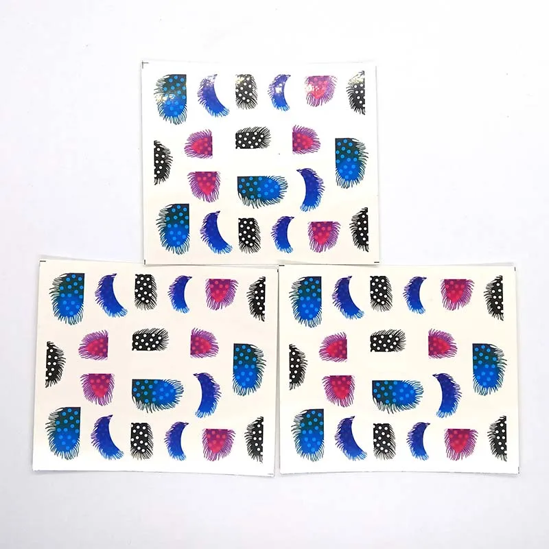 3pcs DIY Manicure Slider Embossed Nail Sticker Feathe Adhesive Nail Art Tips Decorations Decals B28
3pcs DIY Manicure Slider Embossed Nail Sticker Feathe Adhesive Nail Art Tips Decorations Decals B28