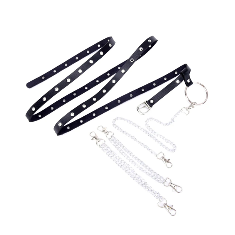 1PCS Unisex Fashion Pu Leather Harness Belts Women Leisure Jeans Chain Buckle Ladies Strap Garter Big O Ring Metal Waist Belt
1PCS Unisex Fashion Pu Leather Harness Belts Women Leisure Jeans Chain Buckle Ladies Strap Garter Big O Ring Metal Waist Belt