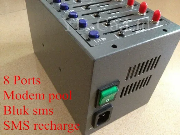 8 ports Wavecom Q2303 GSM SMS Modem Pool For sms broadcast and marketing solution
8 ports Wavecom Q2303 GSM SMS Modem Pool For sms broadcast and marketing solution
