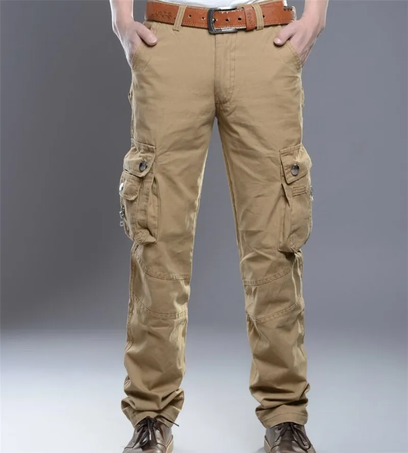 Plus Size Mens Military Cargo Pants Men Multi-pockets Baggy Tactical Pants Casual Male Trousers Overalls Army Pants
Plus Size Mens Military Cargo Pants Men Multi-pockets Baggy Tactical Pants Casual Male Trousers Overalls Army Pants