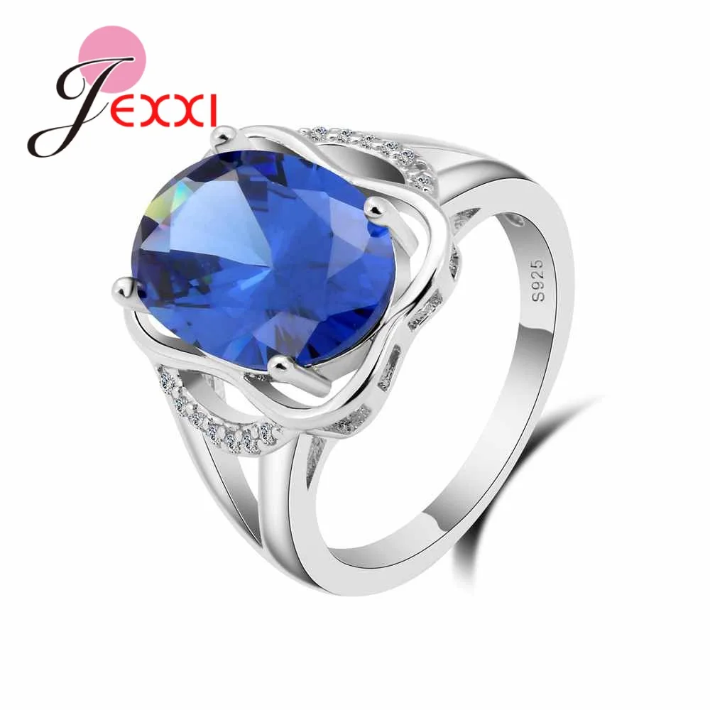Wedding Band Rings For Female 925 Stamp Sterling Silver Finger Ring For Women Men Couples Blue CZ Birthday Stone Anel
Wedding Band Rings For Female 925 Stamp Sterling Silver Finger Ring For Women Men Couples Blue CZ Birthday Stone Anel
