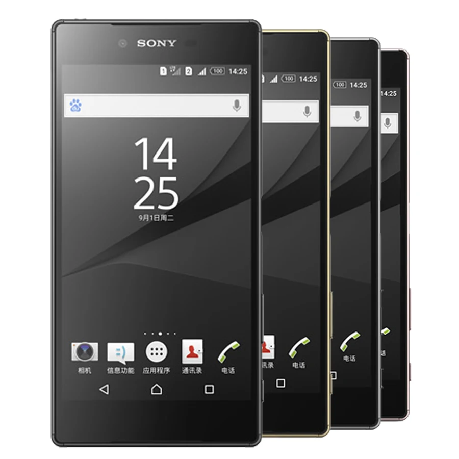 Оригинальный разблокированный смартфон Sony Z5 Premium E6883 3 гб озу 32 пзу GSM 4G LTE Android две