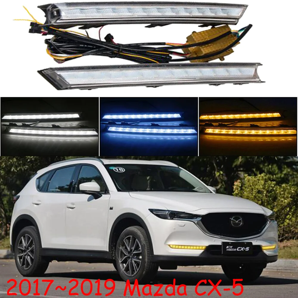 1 комплект автомобилей головной светильник для Mazda CX-5 Дневной светильник CX5 CX 5 автомобильные аксессуары 2017 ~ 2019y светодиодный передние фары для cx-5 туман светильник
1 комплект автомобилей головной светильник для Mazda CX-5 Дневной светильник CX5 CX 5 автомобильные аксессуары 2017 ~ 2019y светодиодный передние фары для cx-5 туман светильник