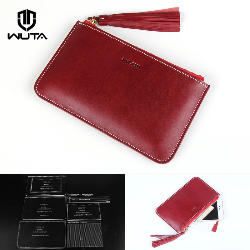 WUTA Original Design Lady Zipper Clutch Acrylic Leather Template Handmade Worker Purse Pattern Model For Diy Wallets Purse-WT839
WUTA Original Design Lady Zipper Clutch Acrylic Leather Template Handmade Worker Purse Pattern Model For Diy Wallets Purse-WT839