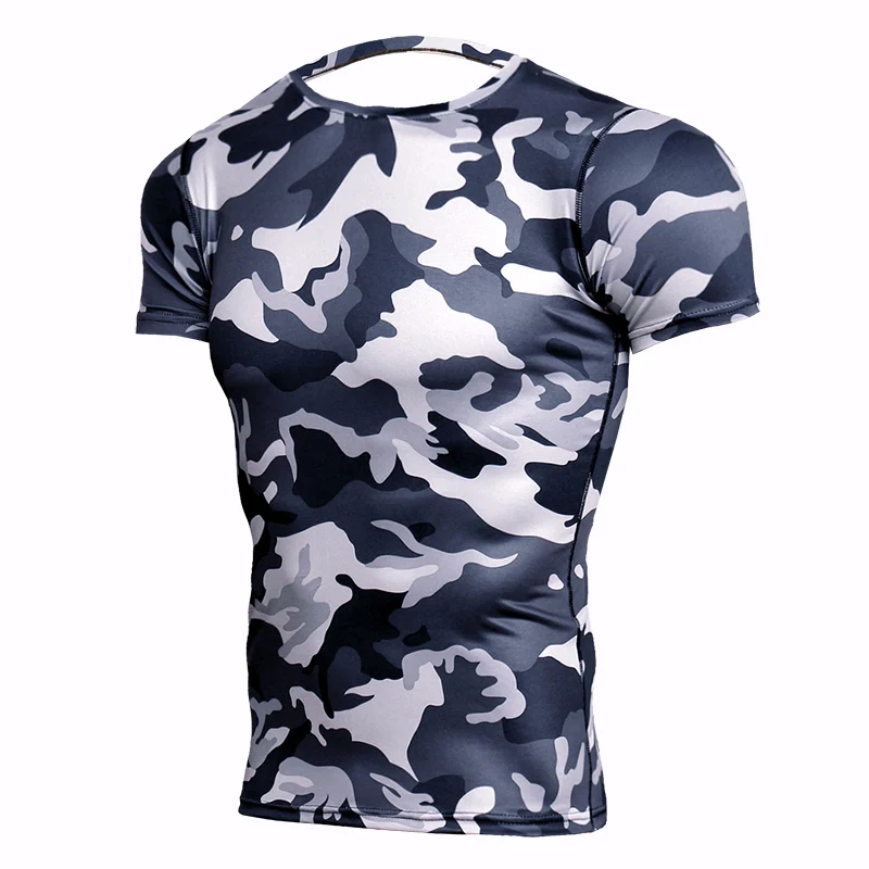 Rashguard Men's Sports Running T Shirt Men's Camouflage Gym Fitness MMA Training Shirts Dry Fit Sportswear Top Soccer Jerseys
Rashguard Men's Sports Running T Shirt Men's Camouflage Gym Fitness MMA Training Shirts Dry Fit Sportswear Top Soccer Jerseys