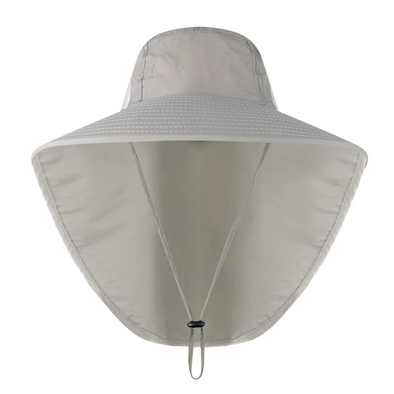 Outdoor Fishing Flap Cap Wide Brim Sunshade Foldable Mesh Sweatband Neck Cover Bucket Hat Camping Cap Hot Sale
Outdoor Fishing Flap Cap Wide Brim Sunshade Foldable Mesh Sweatband Neck Cover Bucket Hat Camping Cap Hot Sale