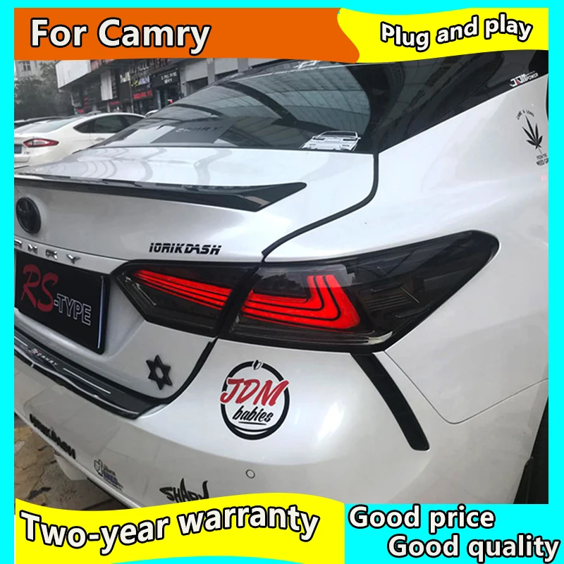 Автомобильный Стайлинг, светодиодный задсветильник для Toyota Camry 2018 2019, задний противотуманный фонарь + стоп светильник + задний фонарь + Динам...
Автомобильный Стайлинг, светодиодный задсветильник для Toyota Camry 2018 2019, задний противотуманный фонарь + стоп светильник + задний фонарь + Динам...