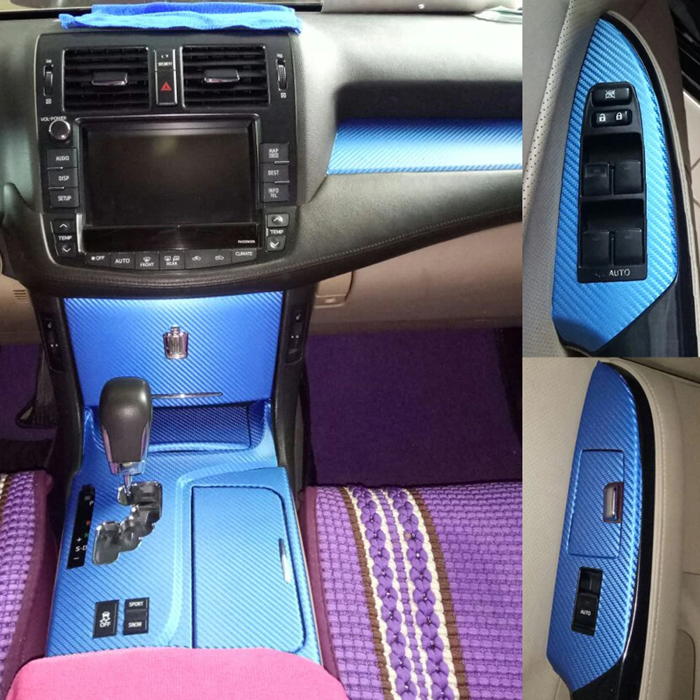 Car-Styling 3D 5D Carbon Fiber Car Interior Center Console Color Change Molding Sticker Decals For Toyota crown 2005-2018
Car-Styling 3D 5D Carbon Fiber Car Interior Center Console Color Change Molding Sticker Decals For Toyota crown 2005-2018