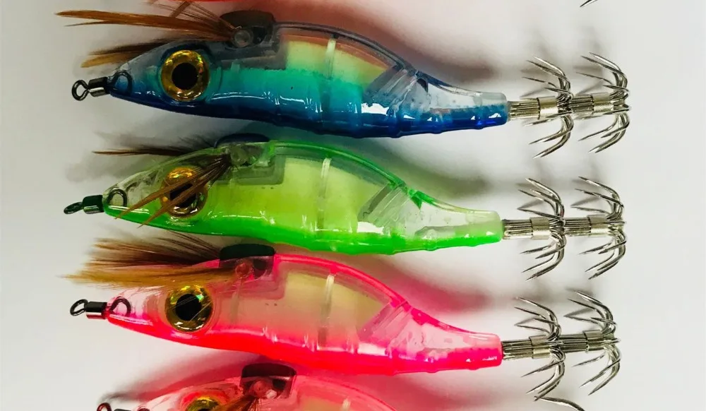 20Pcs Luminous Hard Shrimp Fishing Lure Squid Jigs Lure Balance Wood Octupus Baits Bass Fishing Tackle
20Pcs Luminous Hard Shrimp Fishing Lure Squid Jigs Lure Balance Wood Octupus Baits Bass Fishing Tackle