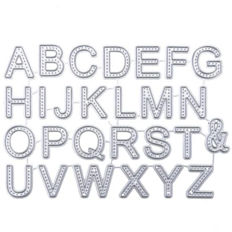 YINISE Alphabet Wedding Metal Cutting Dies For Scrapbooking Stencils DIY Album Cards Decoration Embossing Folder Die Cuts New
YINISE Alphabet Wedding Metal Cutting Dies For Scrapbooking Stencils DIY Album Cards Decoration Embossing Folder Die Cuts New