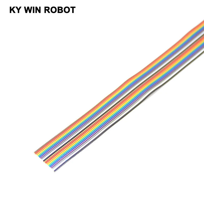 1m 1.27mm Spacing Pitch 20 WAY 20 Pin Flat Color Rainbow Ribbon Cable Wire Stranded Conductor For PCB DIY 20P
1m 1.27mm Spacing Pitch 20 WAY 20 Pin Flat Color Rainbow Ribbon Cable Wire Stranded Conductor For PCB DIY 20P