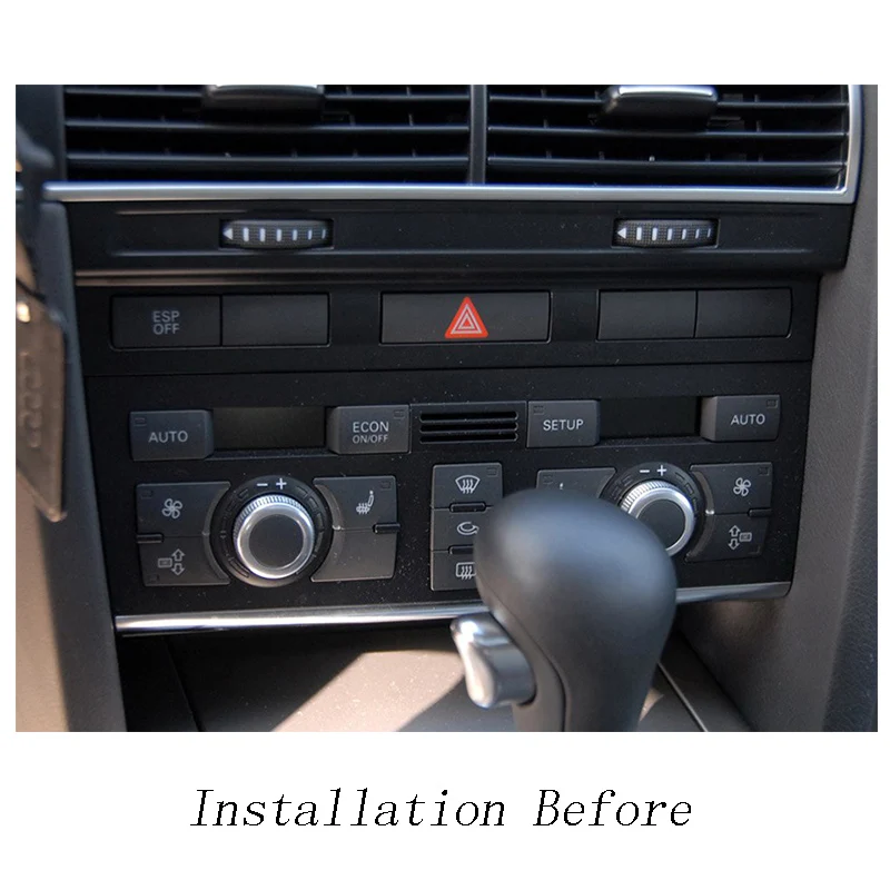 Тюнинг автомобиля полоса кондиционера CD панель декоративная крышка Sitckers отделка