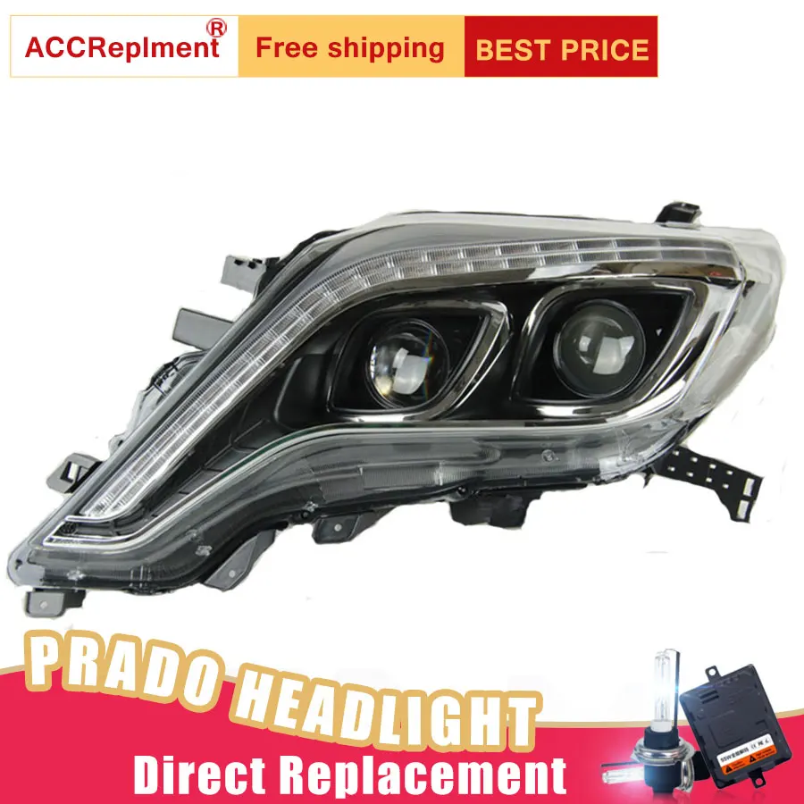 2Pcs LED Headlights For Toyota new prado 2014-2017 led car lights Angel eyes xenon HID KIT Fog lights LED Daytime Running Lights
2Pcs LED Headlights For Toyota new prado 2014-2017 led car lights Angel eyes xenon HID KIT Fog lights LED Daytime Running Lights