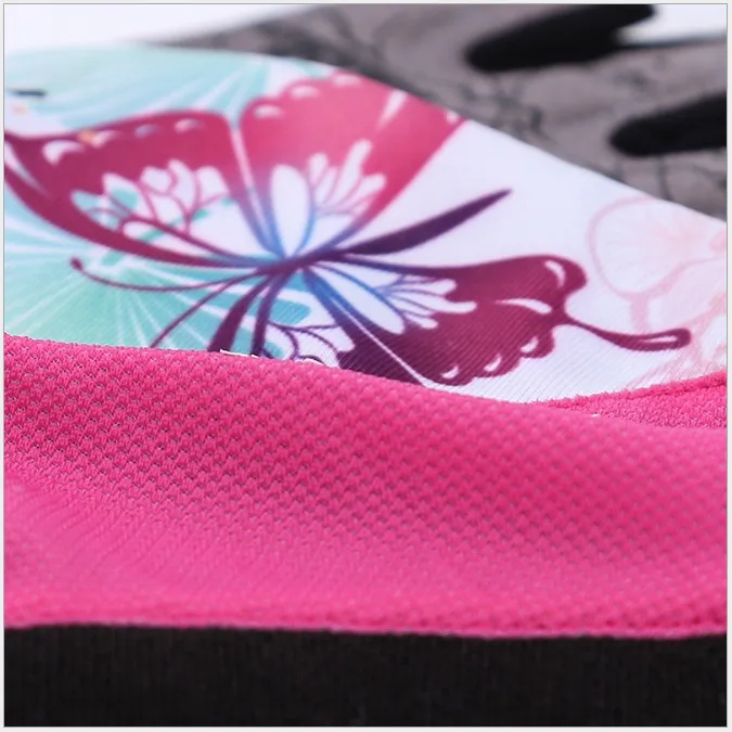 Women's Cycling Gloves Half Finger Sweet Butterfly Short Gloves Hand Protect Breathable Shockproof Bike Bicycle Accessorices
Women's Cycling Gloves Half Finger Sweet Butterfly Short Gloves Hand Protect Breathable Shockproof Bike Bicycle Accessorices