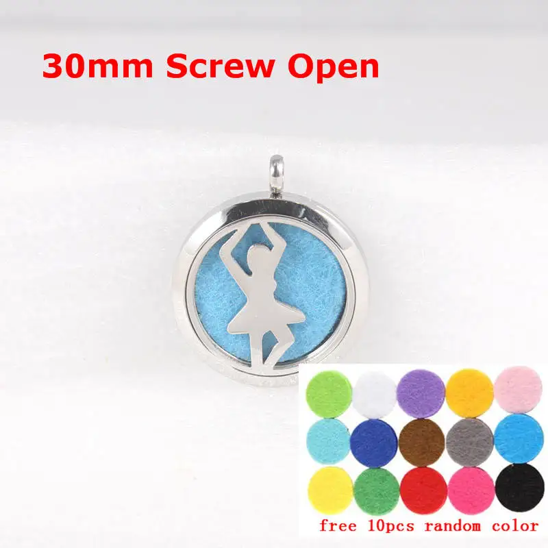 10pcs Free Pads and Chain!Stainless Steel Aromatherapy Jewelry Ballet Girl Essential Oil Diffuser Lockets Necklace For Women
10pcs Free Pads and Chain!Stainless Steel Aromatherapy Jewelry Ballet Girl Essential Oil Diffuser Lockets Necklace For Women