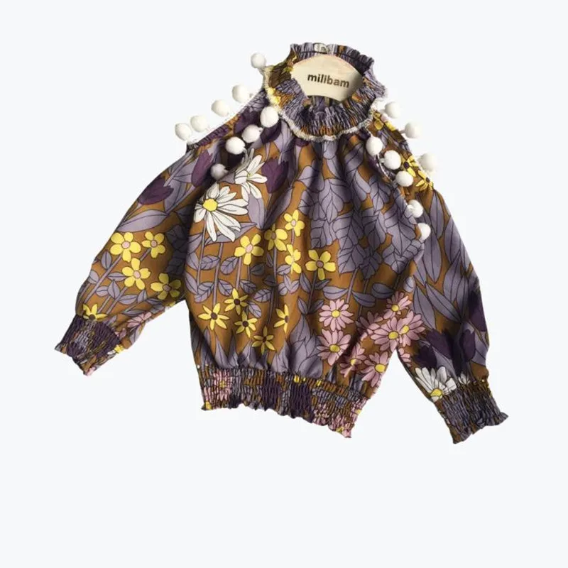 DFXD Spring New Arrival 2018 Long Sleeve Off Shoulder Flower Print Top Korean Children Girls Cute Balls T-shirt Toddler Shirts
DFXD Spring New Arrival 2018 Long Sleeve Off Shoulder Flower Print Top Korean Children Girls Cute Balls T-shirt Toddler Shirts