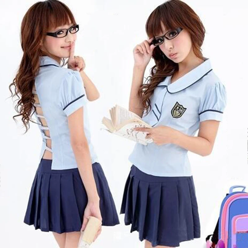 2 шт./комплект женская униформа для косплея|school girl sexy|school play sethalloween school |