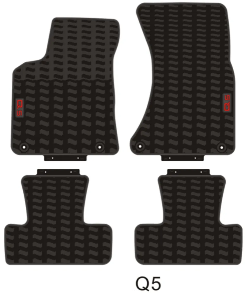 Custom No Odor Carpets Waterproof Rubber Car Floor Mats for Audi A4 Q3 Q5 Q7 A6L
Custom No Odor Carpets Waterproof Rubber Car Floor Mats for Audi A4 Q3 Q5 Q7 A6L