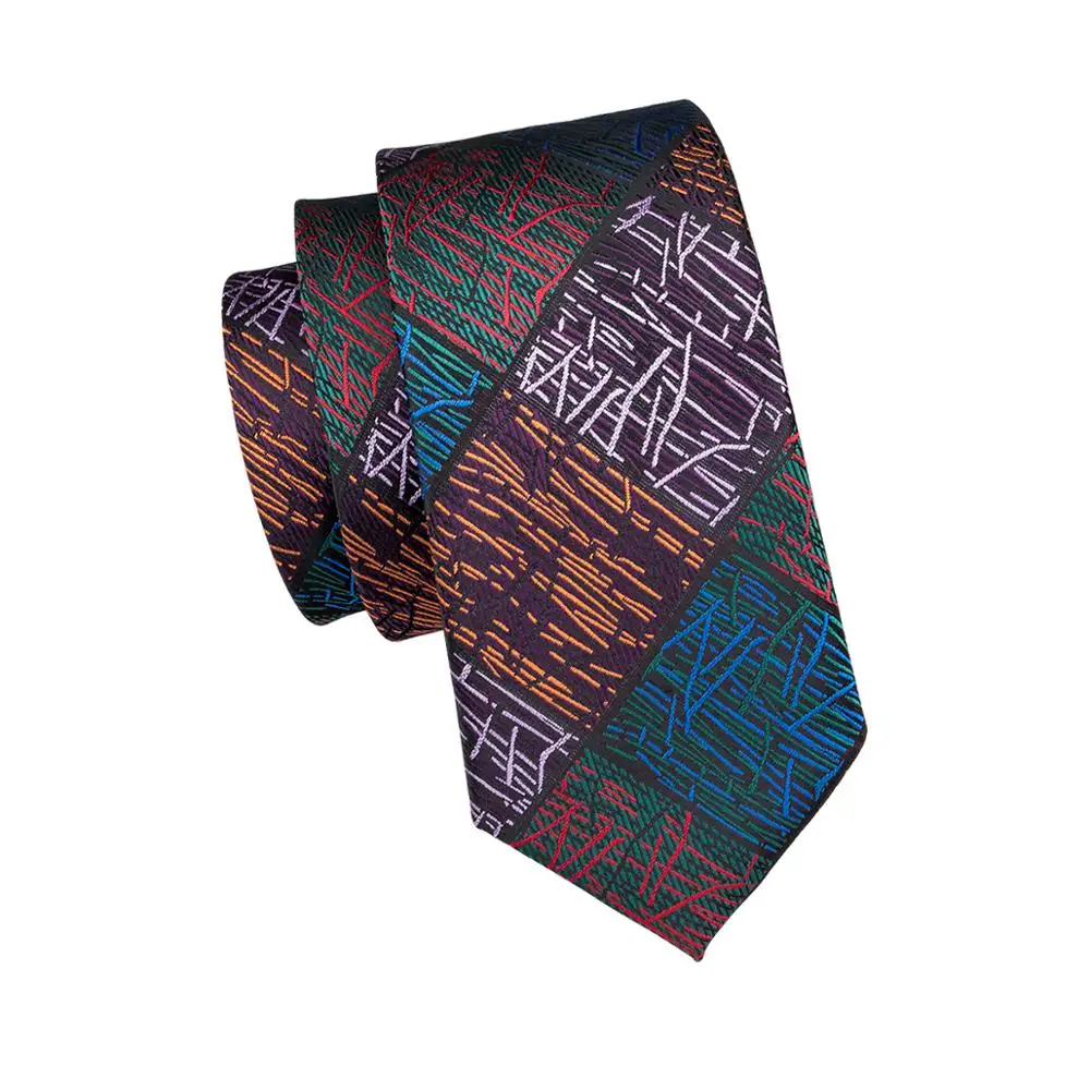 LS-1748 Barry.Wang Mens Tie 100% Silk Dropshipping Gravata Novelty Hanky Cufflink Necktie For Men Wedding Business Party Groom
LS-1748 Barry.Wang Mens Tie 100% Silk Dropshipping Gravata Novelty Hanky Cufflink Necktie For Men Wedding Business Party Groom