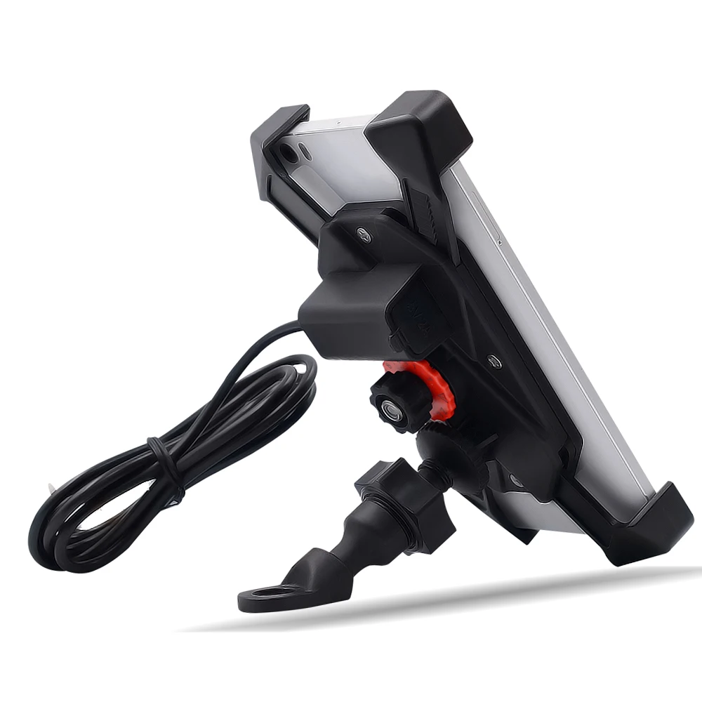 WUPP Motorcycle Phone Holder With 5V/2A USB Power Charger for 3.5-6" Motorbike Handlebar Equipment Phone Holder Moto Accessories
WUPP Motorcycle Phone Holder With 5V/2A USB Power Charger for 3.5-6" Motorbike Handlebar Equipment Phone Holder Moto Accessories