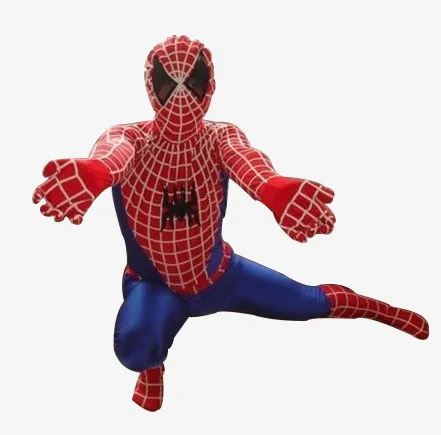 Фото Костюм талисмана человека паука (мужчина) черный костюм Человека паука|costume