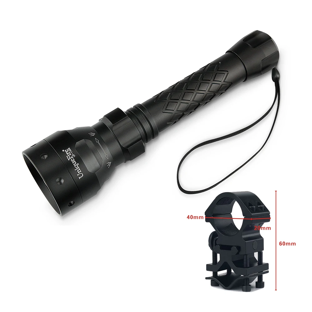 UniqueFire 1406 IR 940NM светодиодный масштабируемый 3-режимный фонарик красивый и естественный внешний вид как фонарь для охоты + крепление для прице...
UniqueFire 1406 IR 940NM светодиодный масштабируемый 3-режимный фонарик красивый и естественный внешний вид как фонарь для охоты + крепление для прице...